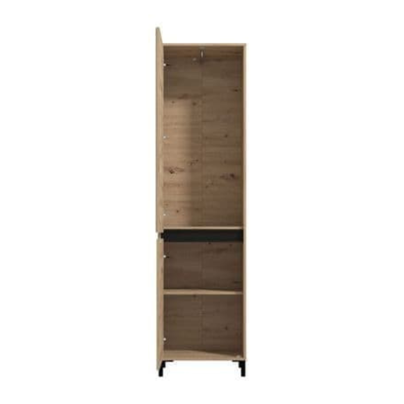 Mimi Wardrobe Artisan Oak Effect Slim Narrow Depth Hallway - 3457