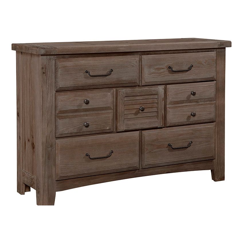 Vaughan Bassett Alabaster 7-Drawer Storage Dresser 2-Tone 694-002