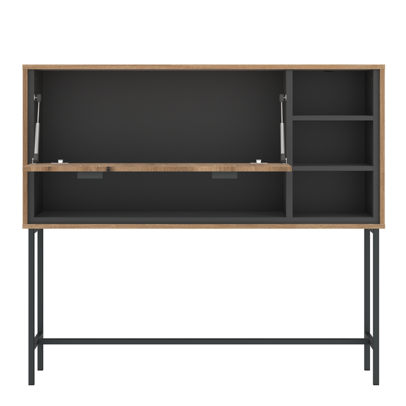 Arundel Bar with 1 Flap in Oak/Grey - 4W617196