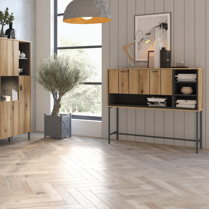 Arundel Bar with 1 Flap in Oak/Grey - 4W617196