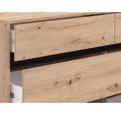 BrockDresserOakEffectWideChestOfDrawers-3464