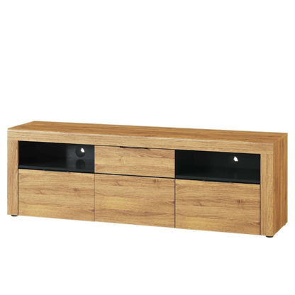Covent TV Cabinet Large Oak Effect 2 Drawer - 2708