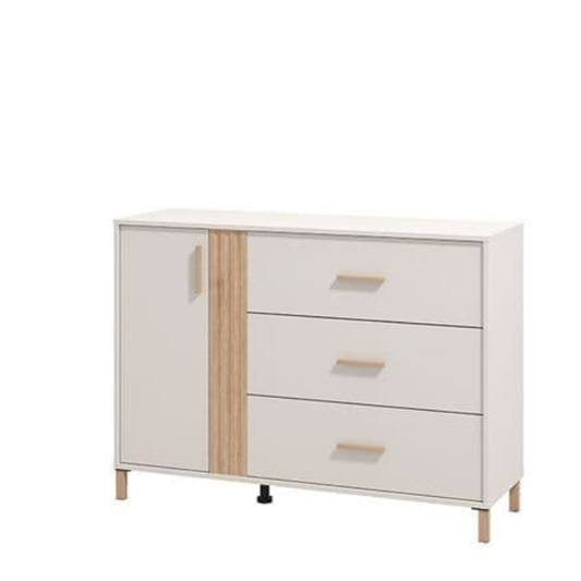 Hugo Dresser Cashmere And Artisan Oak Effect Chest Of Drawers - 3413
