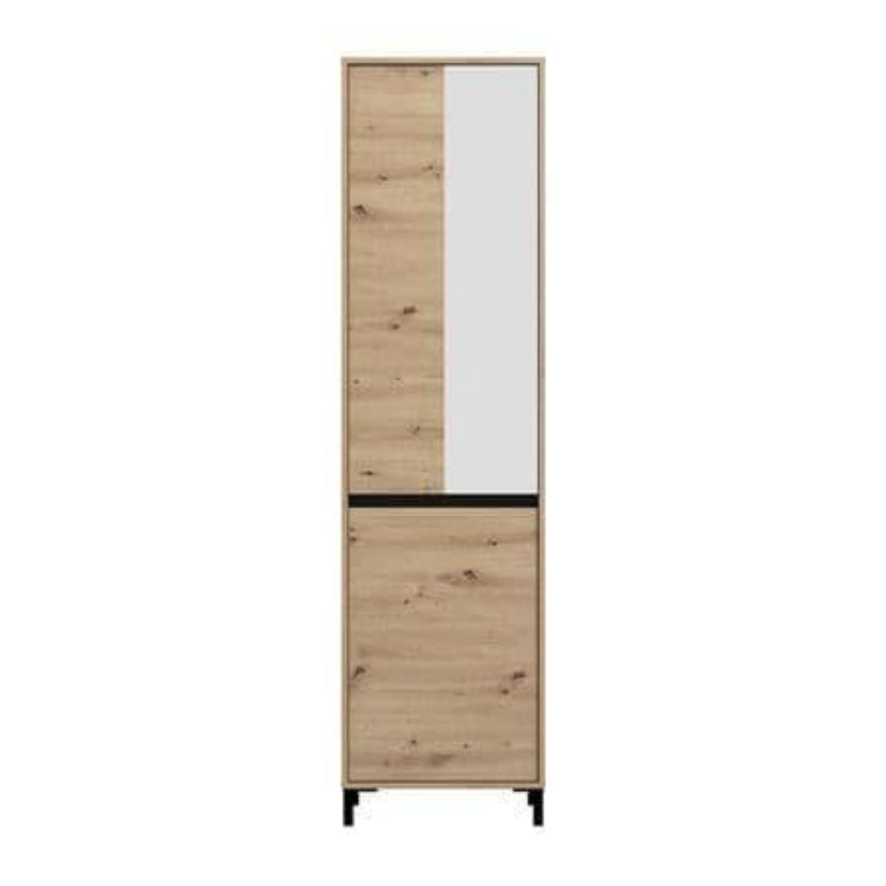 Mimi Wardrobe Artisan Oak Effect Slim Narrow Depth Hallway - 3457