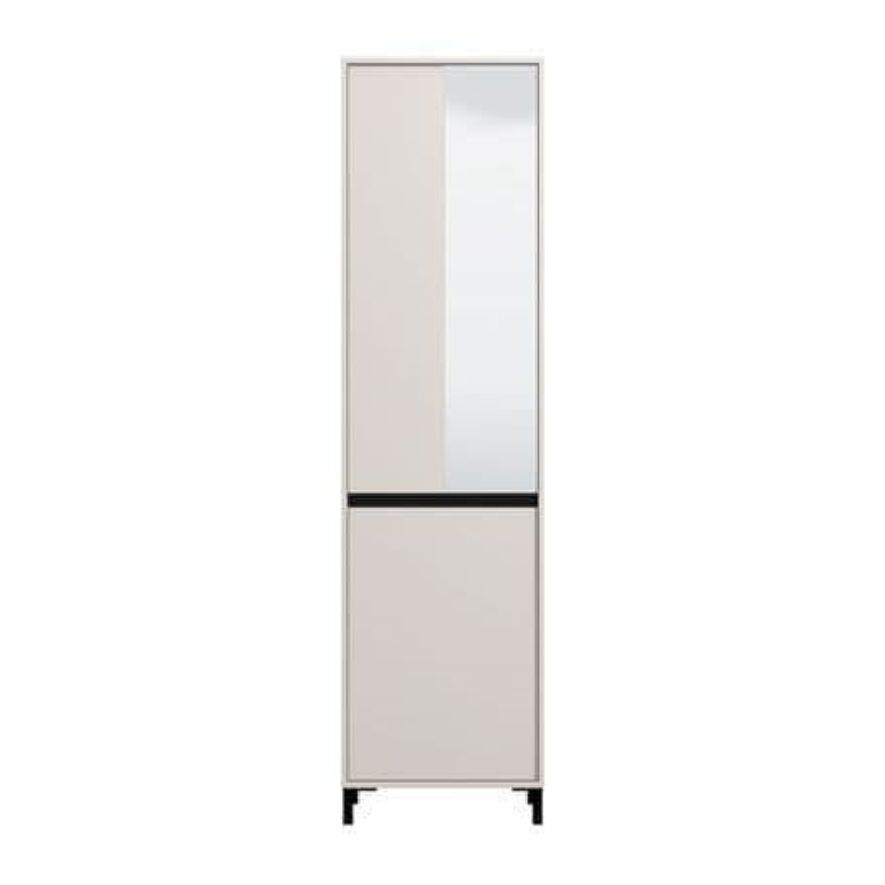 Mimi Wardrobe Cashmere Taupe Effect Slim Narrow Depth Hallway - 3458