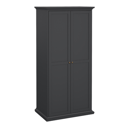 Paris Package - Bedside 2 Drawers in + Chest of 4 Drawers + Wardrobe with 2 Doors - 701igigp1