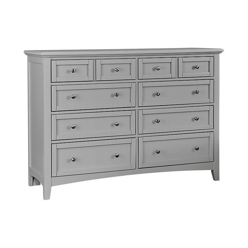 Vaughan Bassett Bonanza 8-Drawer Storage Dresser Grey BB26-002